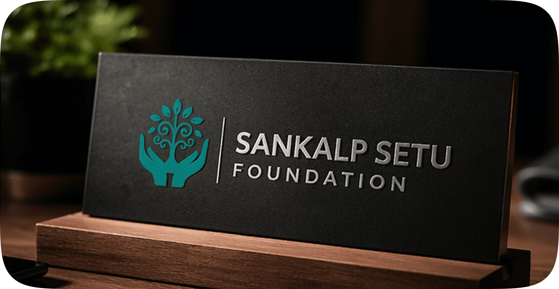 Sankalp Setu Foundation brand board