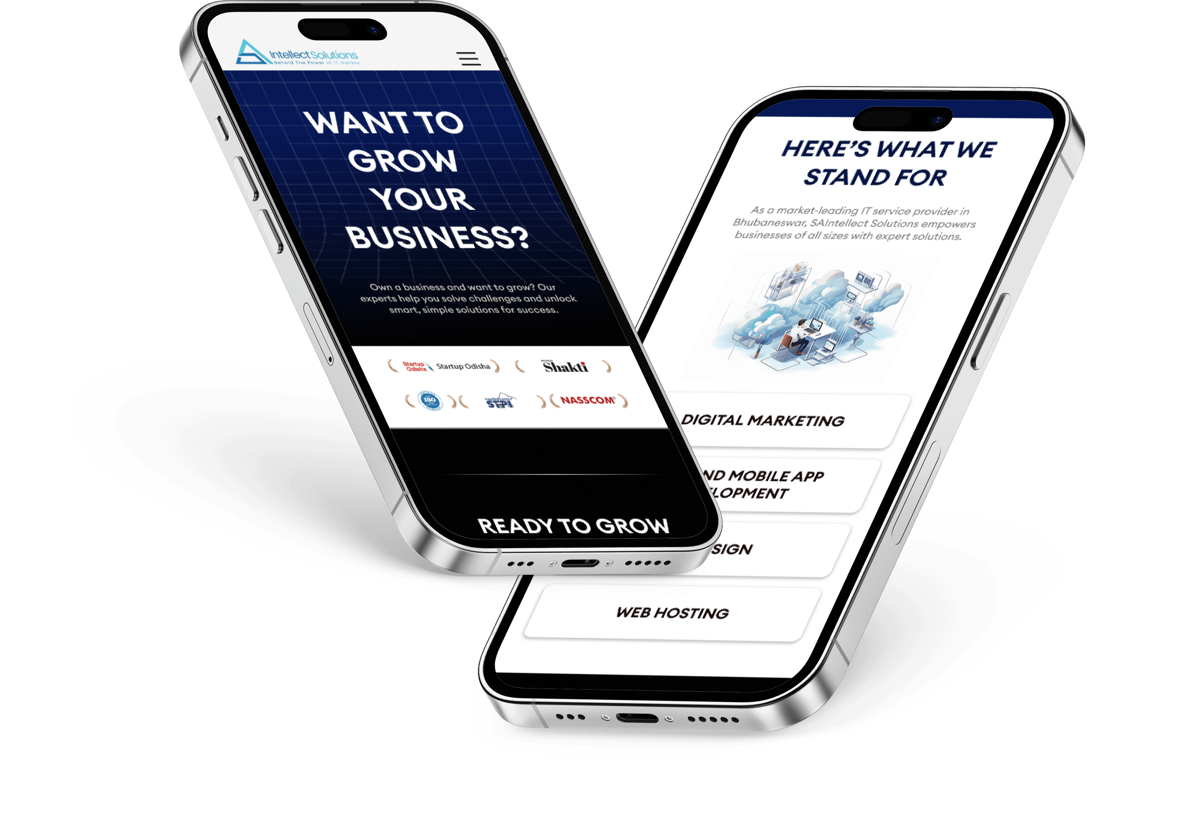 Mobile application design